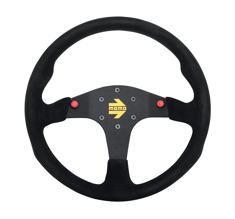 GEMA Motorsport - MOMO MOD. 80 EVO Super Wildleder Clubsport Lenkrad